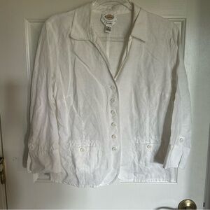 Talbots Irish Linen Blazer